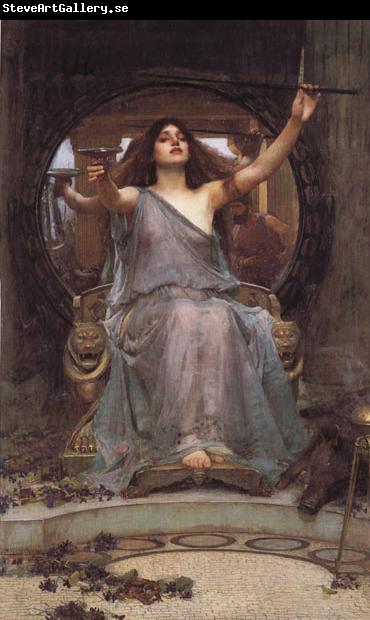 John William Waterhouse Circe Offering the  Cup to Odysseus